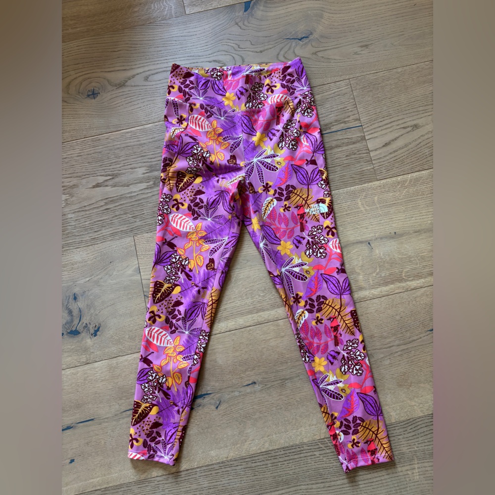 North Face Floral Leggings
